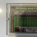 1976 Topps George Brett #19 Royals Card