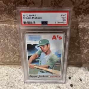 1970 Topps Reggie Jackson #140 Baseball Card