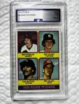 1976 Topps Rookie Pitchers Ron Guidry, McClure, Zachry