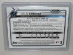 Jesus Sanchez 2021 Bowman Chrome Rookie Auto Gold 24/50