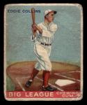 1933 Goudey Eddie Collins Baseball Card #42
