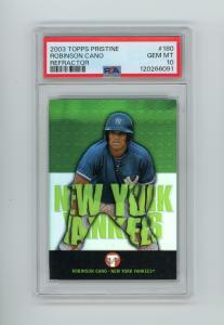 2003 Topps Pristine Robinson Cano Rookie Refractor
