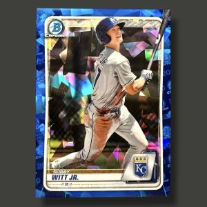 2020 Bobby Witt Jr. Sapphire Bowman Draft Card