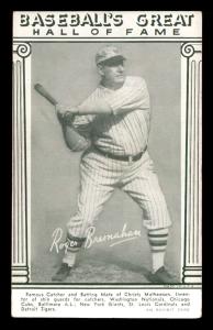 1948 Exhibit Roger Bresnahan Hall of Fame Card