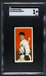 1909-11 T206 Joe McGinnity HOF Sweet Caporal