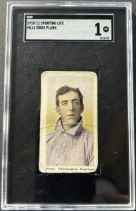 Eddie Plank 1910-11 Sporting Life Sports Card