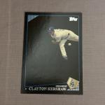 Clayton Kershaw 2009 Topps All Black Parallel