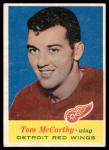 1957-58 Topps Tom McCarthy Rookie Card #37