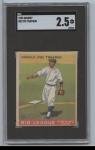 1933 Goudey Pie Traynor #22 Baseball Card