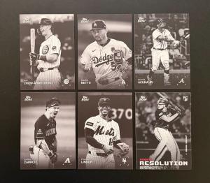 2025 Topps Black & White Cards - Your Choice