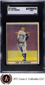 1941 Playball Joe DiMaggio #71 Card