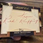 2011 Red Ruffing Cut Auto Panini Limited #269