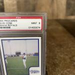 1986 David Cone Omaha Royals RC PSA 9 Card