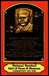 James F. Galvin Baseball Hall of Fame Postcard