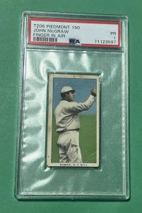 1909 T206 John McGraw NY Giants HOF Card