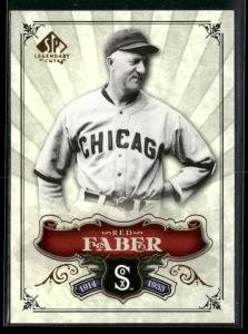 2006 SP Legendary Cuts Red Faber Card
