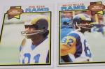 Los Angeles Rams 1979 Card Lot with Pat Haden