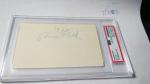Elmer Flick Signed Index Card PSA Certified