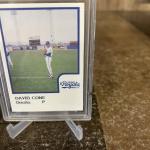 1986 David Cone Omaha Royals RC PSA 9 Card