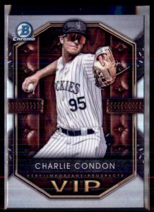 Charlie Condon Colorado Rockies #VIP-9 Card