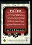 2006 SP Legendary Cuts Red Faber Card