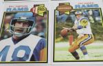 Los Angeles Rams 1979 Card Lot with Pat Haden