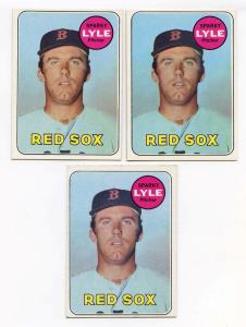 1969 Topps Baseball #311 Sparky Lyle Rookie Card
