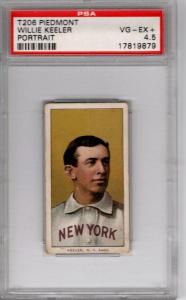T206 Willie Keeler Piedmont 150 PSA 4.5