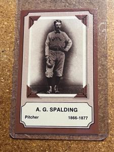 1974 Fleer R.G. Laughlin Spalding Baseball Card