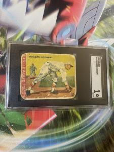 1933 Goudey Rogers Hornsby Graded Card SGC 1