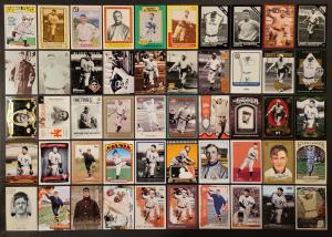 50 Various CHRISTY MATHEWSON Baseball Cards Set