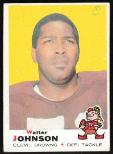 1969 Topps Walter Johnson Rookie Card #165