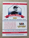 2013 Panini USA Baseball Carlos Rodon Auto /299