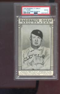 1948 Cy Young Hall of Fame Baseball Card