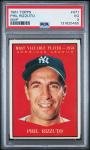 Phil Rizzuto 1961 Topps MVP Card #471