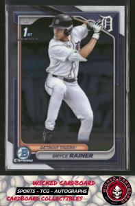 Bryce Rainer 2024 Bowman Draft Chrome Card