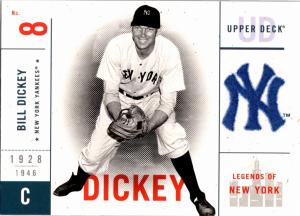 2001 Upper Deck Bill Dickey Yankees Card #95
