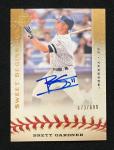 Brett Gardner Yankees 2009 Upper Deck Auto/699
