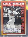 2025 Topps Bernie Williams All-Star Auto #90AS-BWI