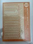 1964 Topps Mickey Mantle Baseball Card #50