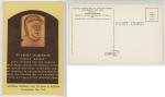 Wilbert Robinson Baseball Hall of Fame Postcard