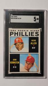 1964 Topps Rookie Stars Dick Allen, John Herrnstein