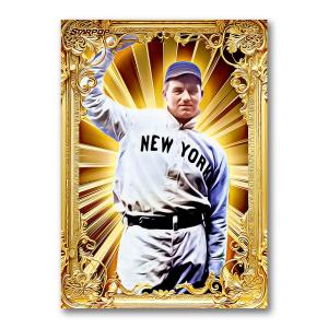 Joe McGinnity Iron Man Signed Art Card 01/20