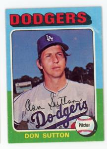 1975 Topps Don Sutton #220 Baseball Card