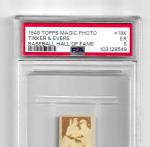 1948 Topps Magic Photo Baseball Hall of Fame Card