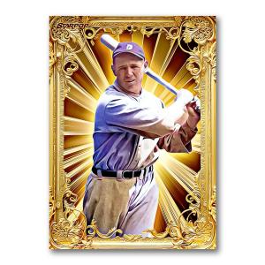 Harry Heilmann Signed Golden Icon Card 01/20