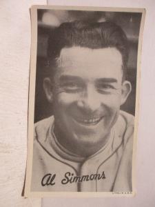 1936 Goudey Al Simmons Wide Pens Card
