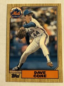 David Cone 1987 Topps Traded Baseball Card
