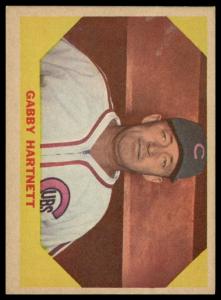 1960 Fleer Gabby Hartnett Baseball Card #29