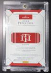 2019 Panini National Treasures Herb Pennock Jersey Card